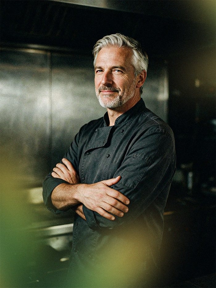 Executive chef Daniel Wallmo